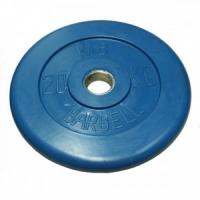 20 кг диск (блин) MB Barbell (синий) 31 мм.