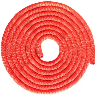 Скакалка для художественной гимнастики, SKG10-03, 3м, (оранжевый), Серия PRO